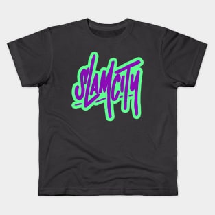 Slam City Graffiti Logo Kids T-Shirt